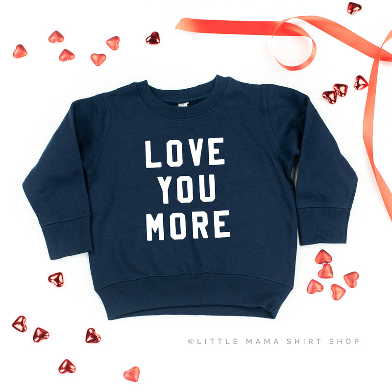 Love You More - Child Sweater