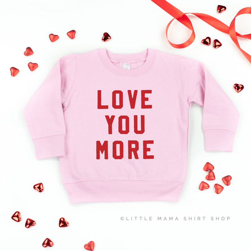 Love You More - Child Sweater