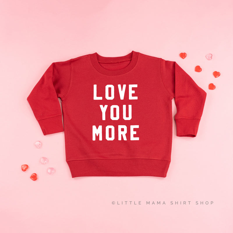 Love You More - Child Sweater