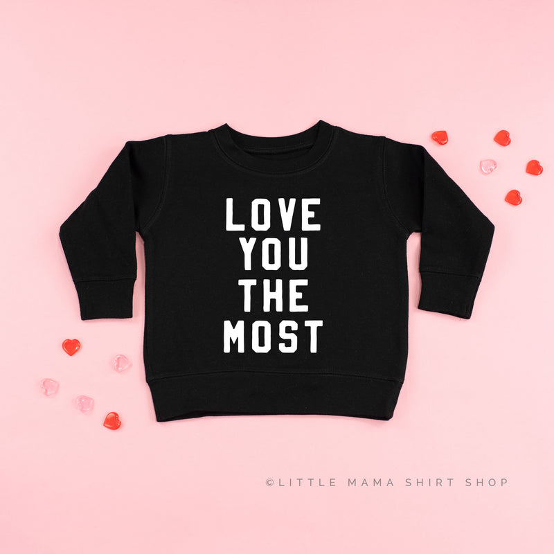 Love You The Most - Child Sweater