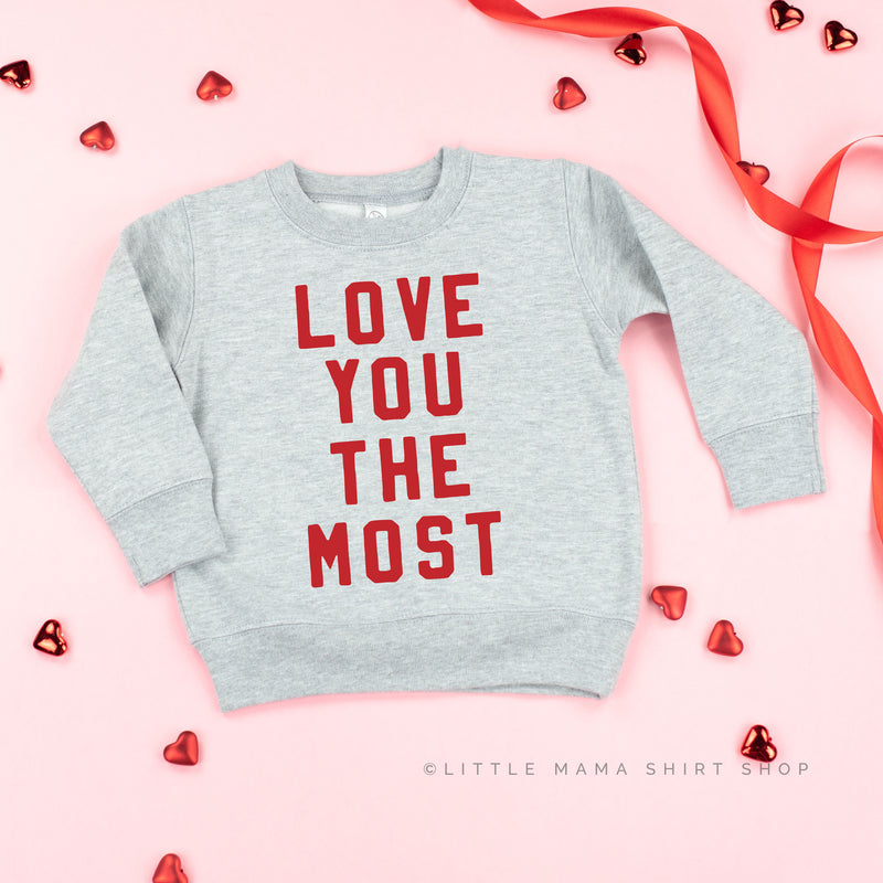 Love You The Most - Child Sweater