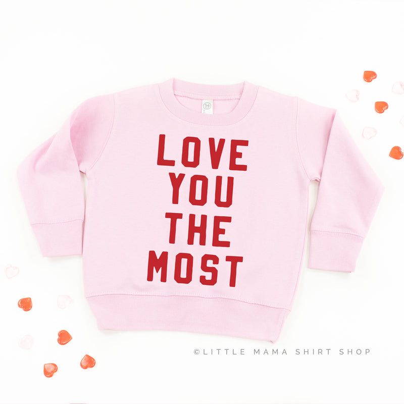 Love You The Most - Child Sweater