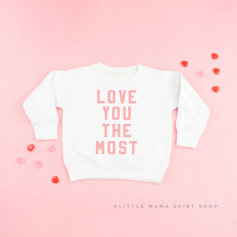 Love You The Most - Child Sweater