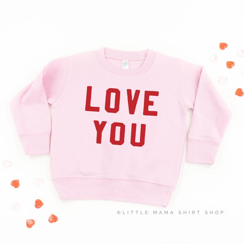 Love You - Child Sweater