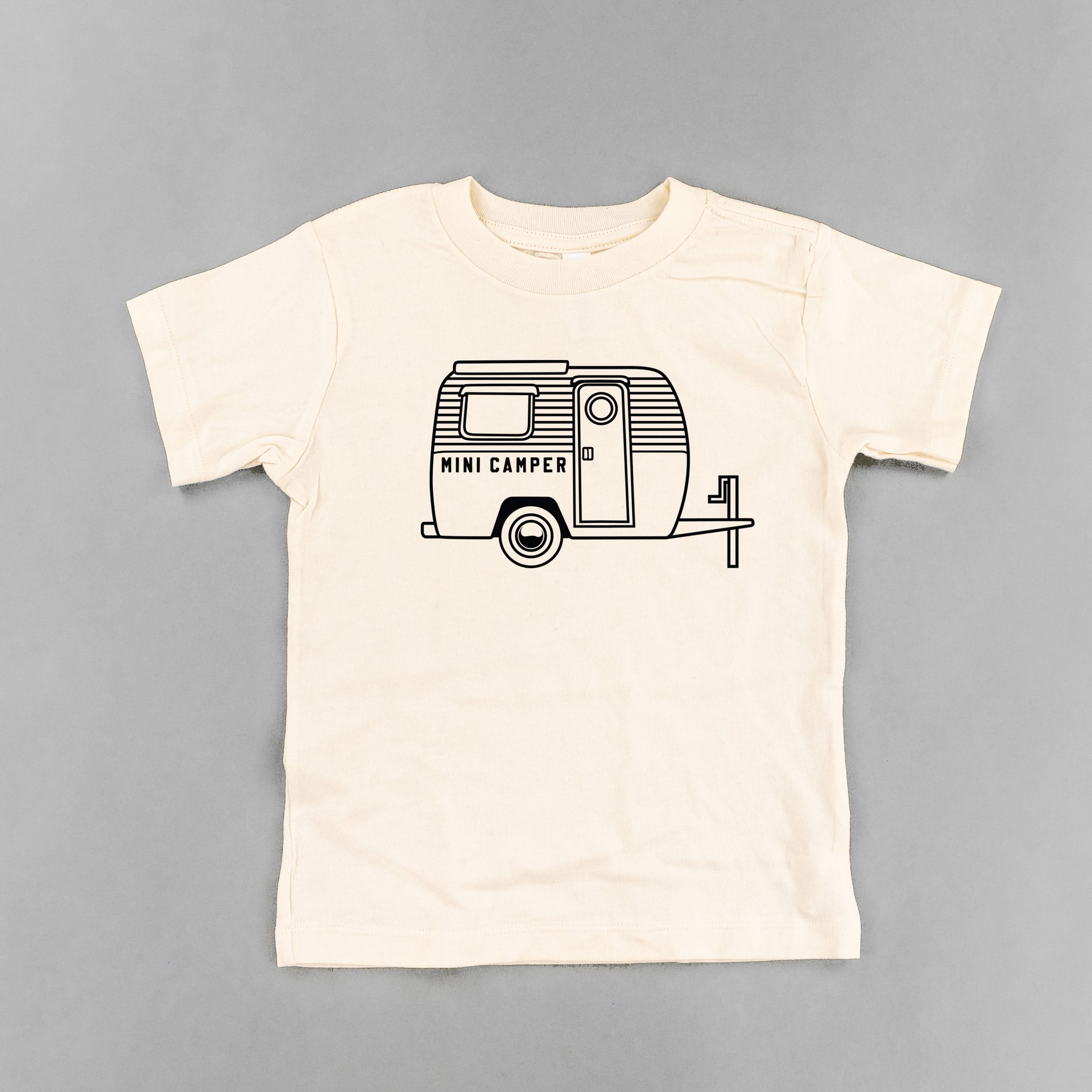 MINI CAMPER - Short Sleeve Child Shirt Little Mama Shirt Shop