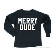 Merry Dude - Child LONG SLEEVE Tee Little Mama Shirt Shop