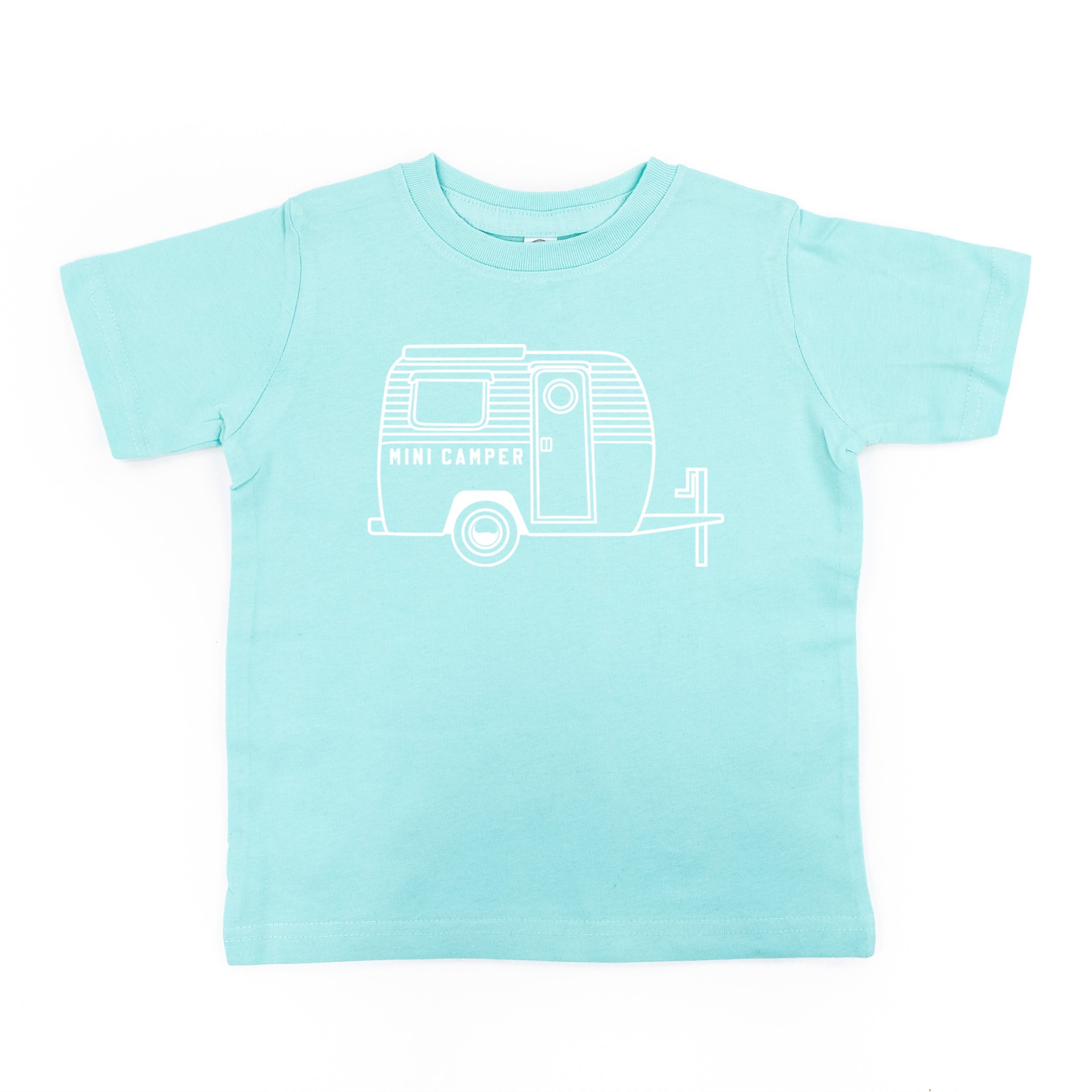 MINI CAMPER - Short Sleeve Child Shirt Little Mama Shirt Shop