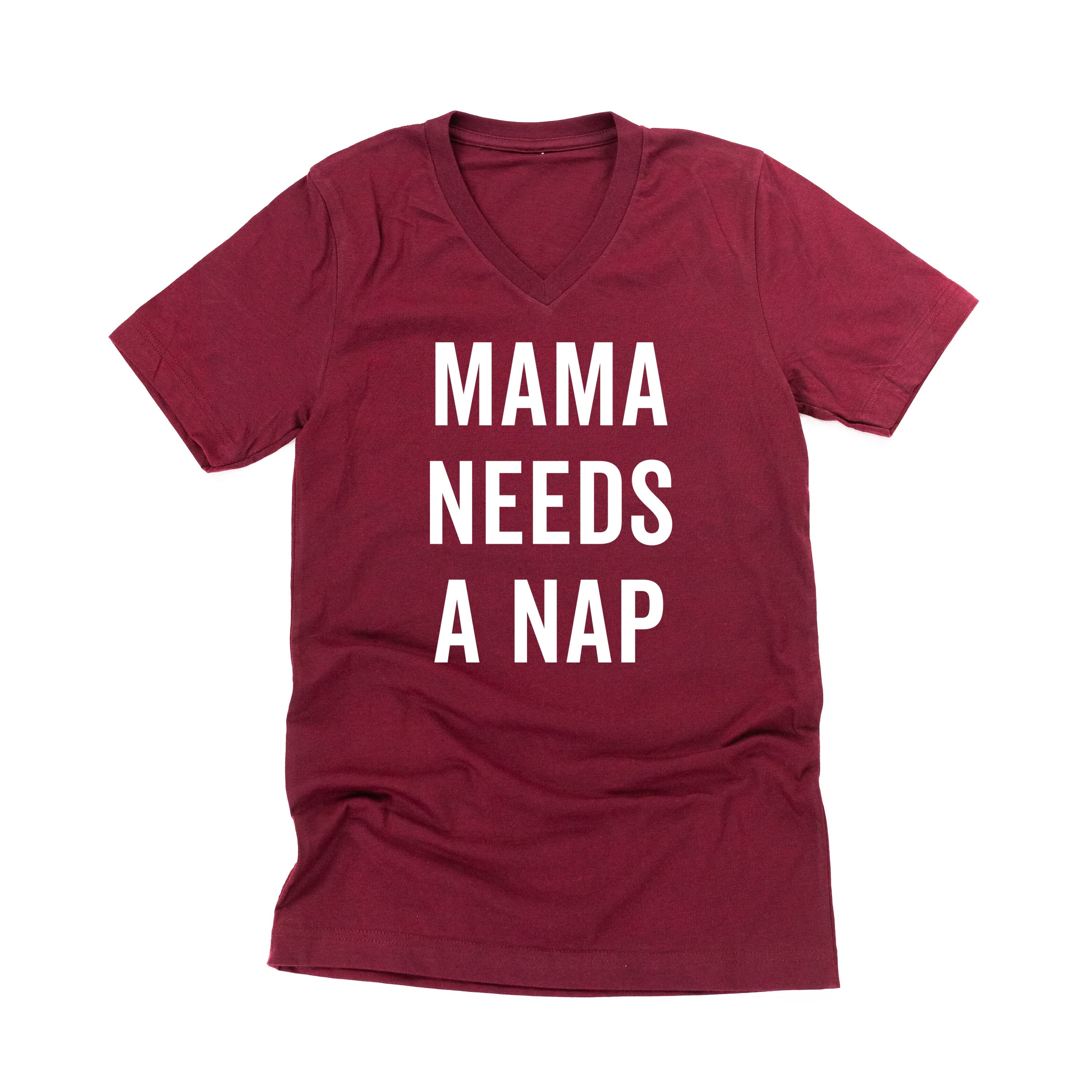 Mama Needs a Nap - Unisex Tee Little Mama Shirt Shop
