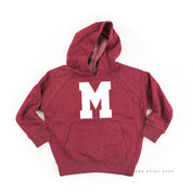 VARSITY INITIALS - Child Hoodie Little Mama Shirt Shop LLC