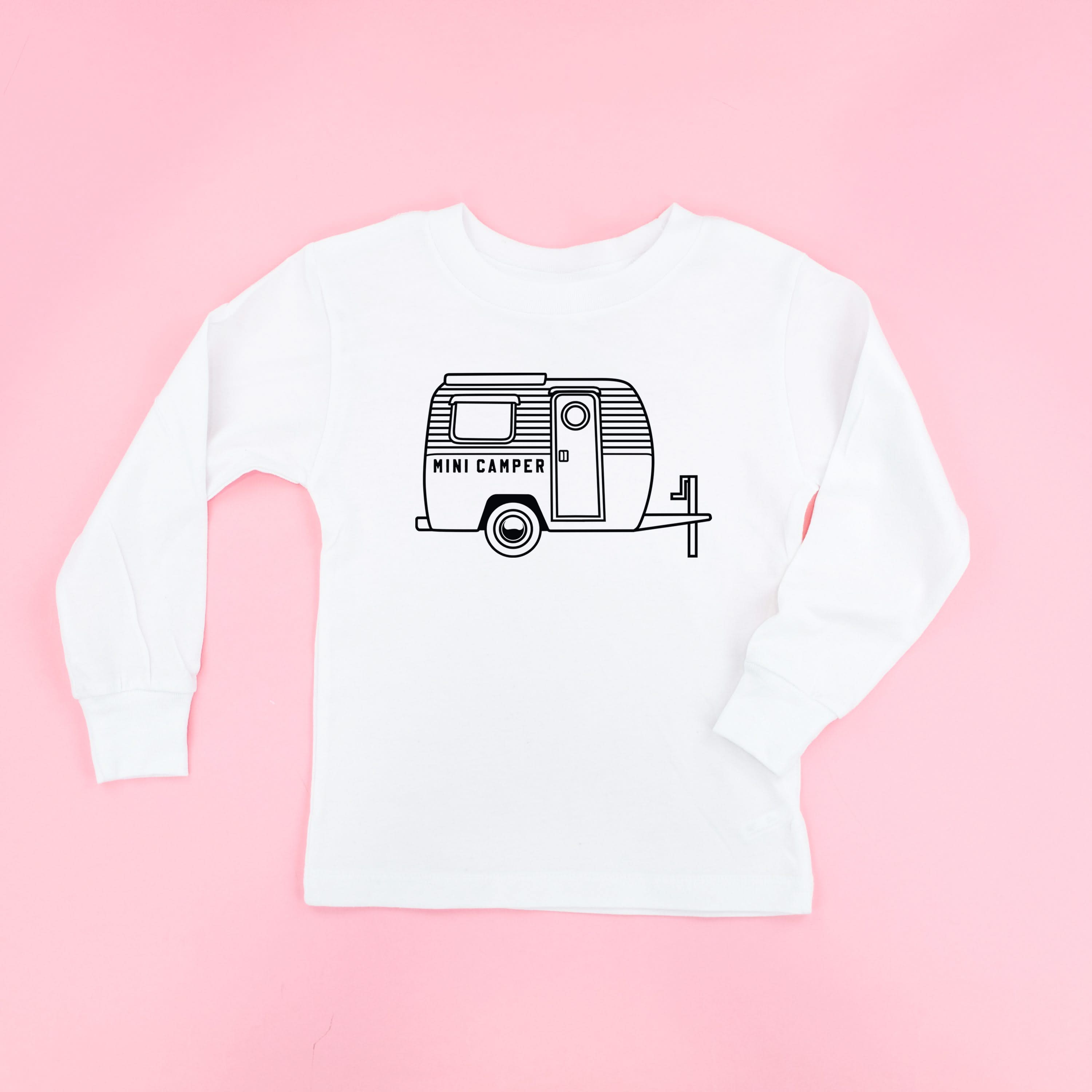 MINI CAMPER - Long Sleeve Child Shirt Little Mama Shirt Shop