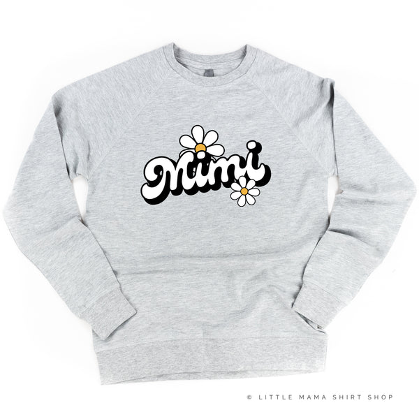 DAISY - MIMI - w/ Full Daisy on Back - Lightweight Pullover Sweater