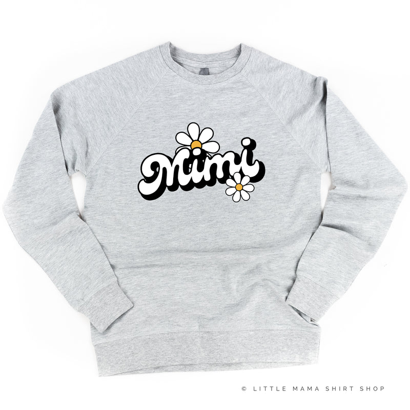 DAISY - MIMI - w/ Full Daisy on Back - Lightweight Pullover Sweater