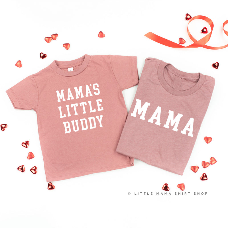 Mama - Varsity / Mama's Little Buddy - Set of 2 Tees