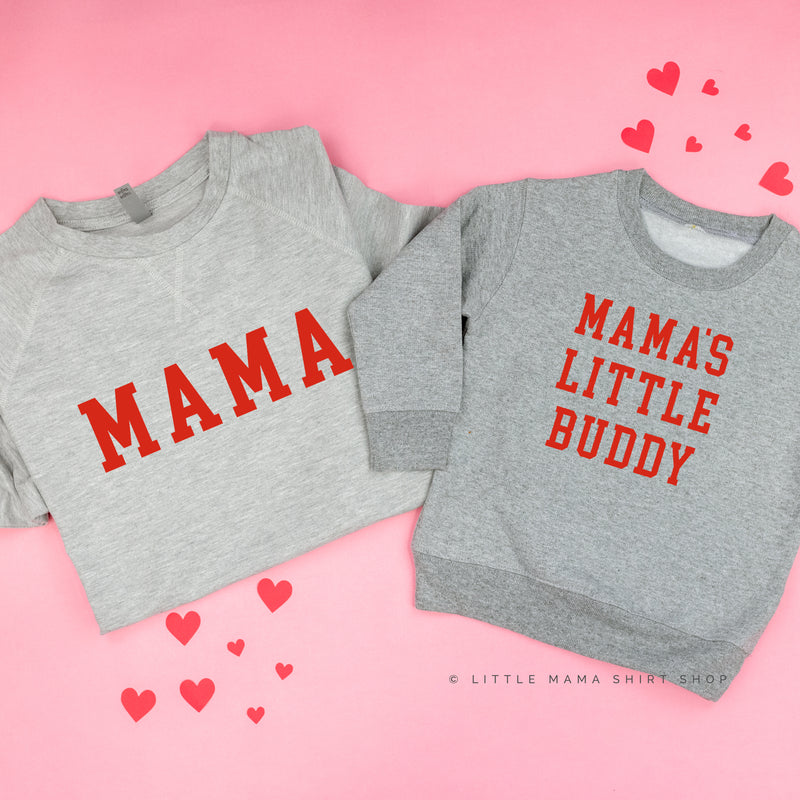 Mama - Varsity / Mama's Little Buddy - Set of 2 Sweaters