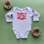 Believe In The Magic - Child LONG SLEEVE Tee Little Mama Shirt Shop