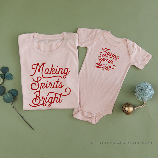 Making Spirits Bright - Set of 2 Unisex Tees