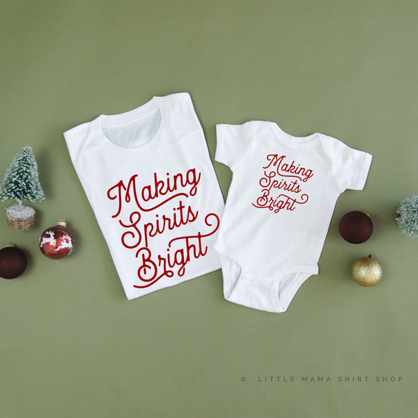 Making Spirits Bright - Set of 2 Unisex Tees