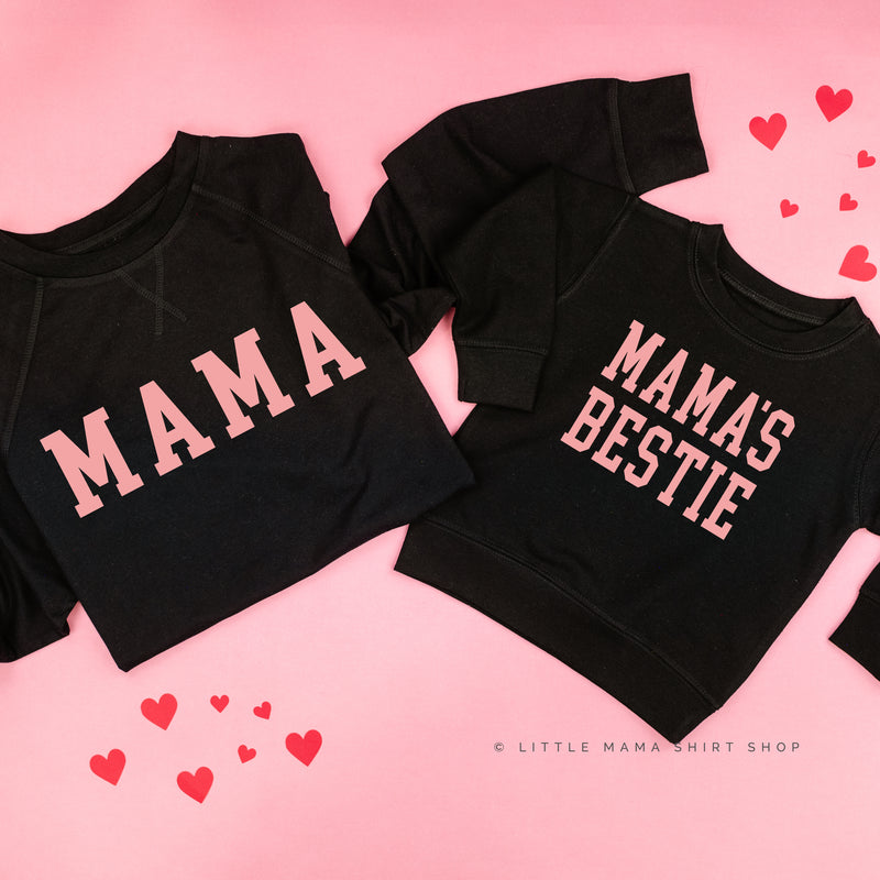 Mama - Varsity / Mama's Bestie - Set of 2 Sweaters