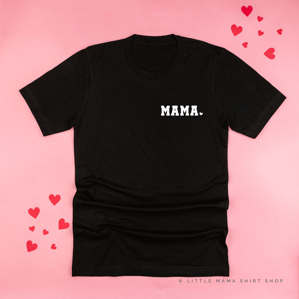 Varsity Heart - Mama (pocket) - Unisex Tee