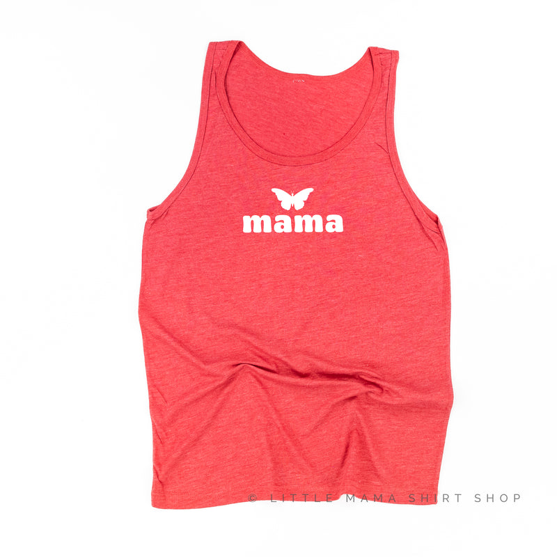 MAMA - Centered Butterfly - Unisex Jersey Tank