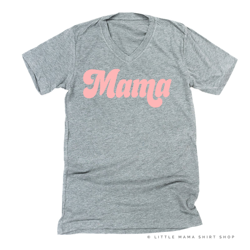 Mama (Pink Retro Design) - Unisex Tee
