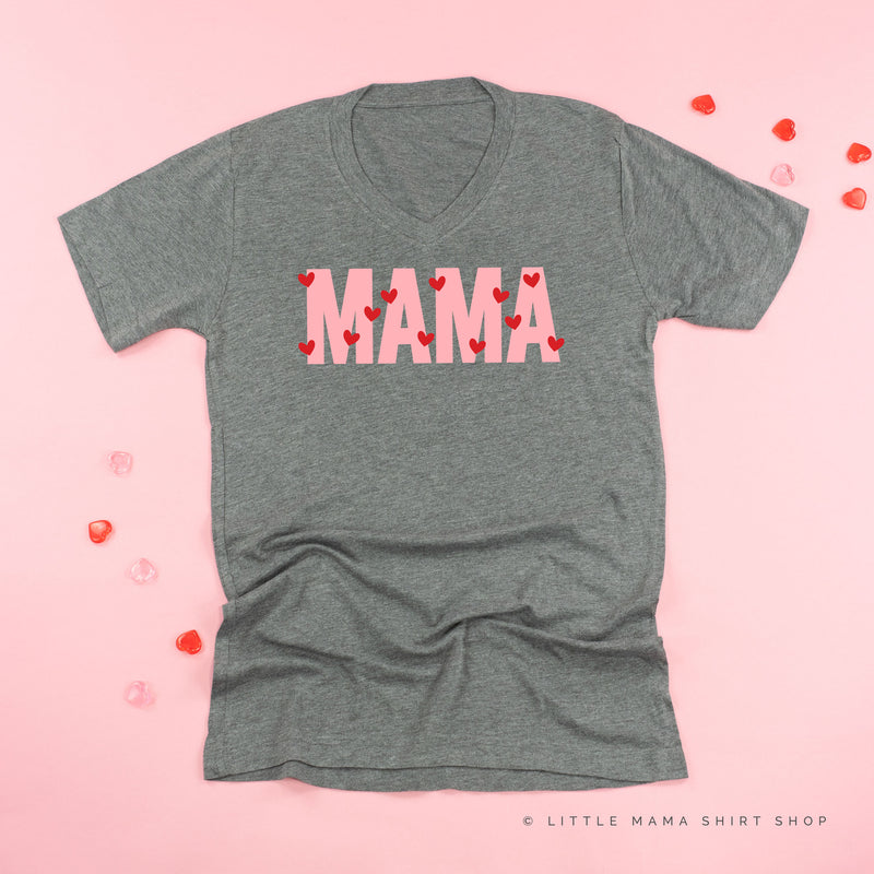 Mama - Mini Hearts - Unisex Tee