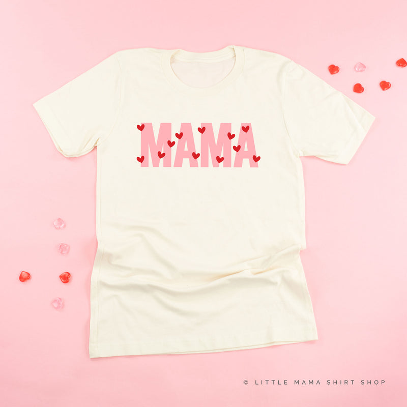 Mama - Mini Hearts - Unisex Tee