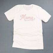 Mama - Script - Unisex Tee Little Mama Shirt Shop