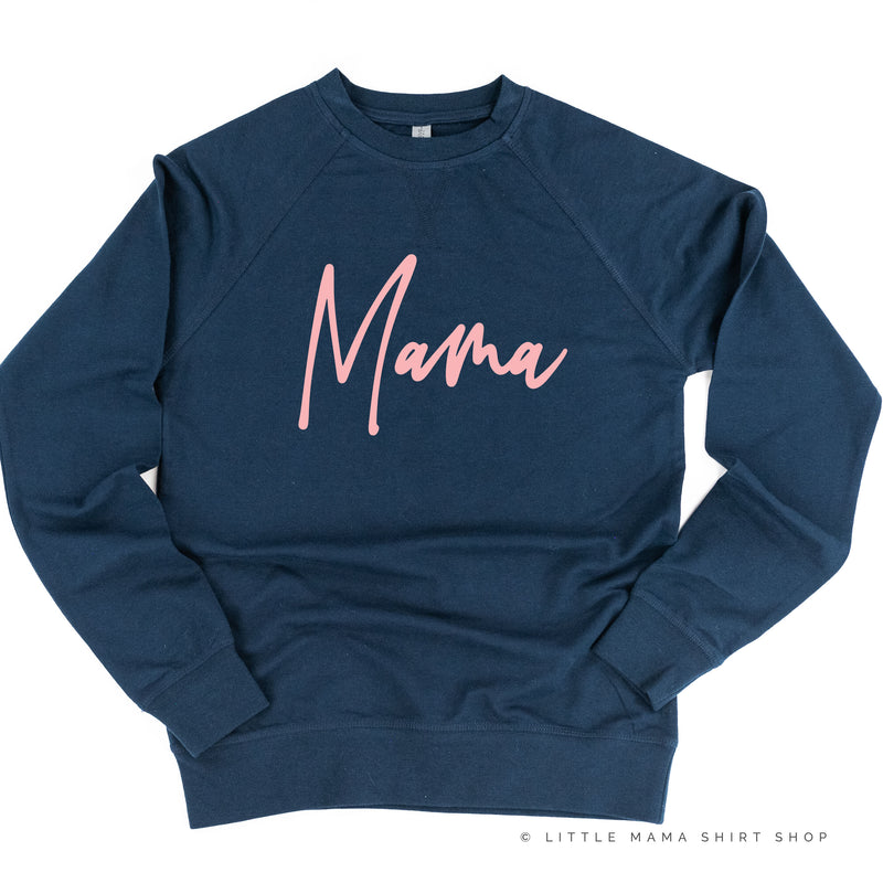 Mama - Signature (Pink Design) - Lightweight Pullover Sweater