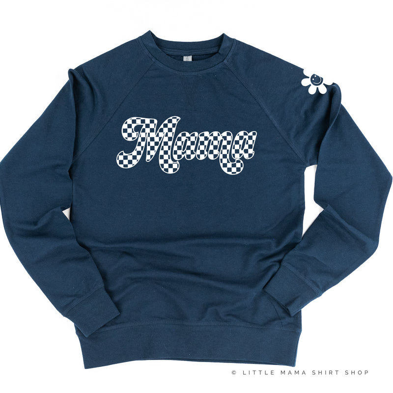 RETRO CHECKERS - MAMA - Lightweight Pullover Sweater