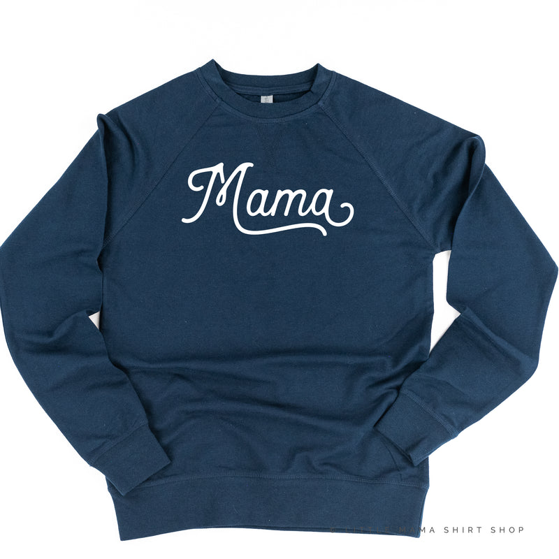 Mama - Script - Lightweight Pullover Sweater