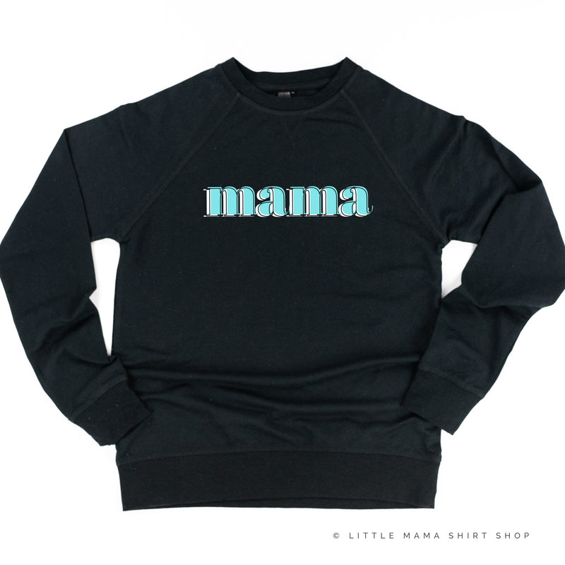 Mama - outlines - Lightweight Pullover Sweater