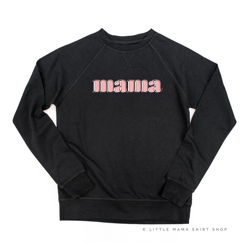 Mama - outlines - Lightweight Pullover Sweater
