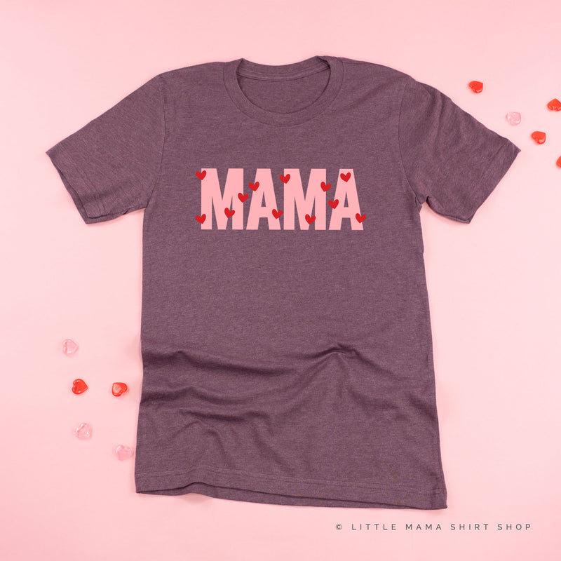 Mama - Mini Hearts - Unisex Tee