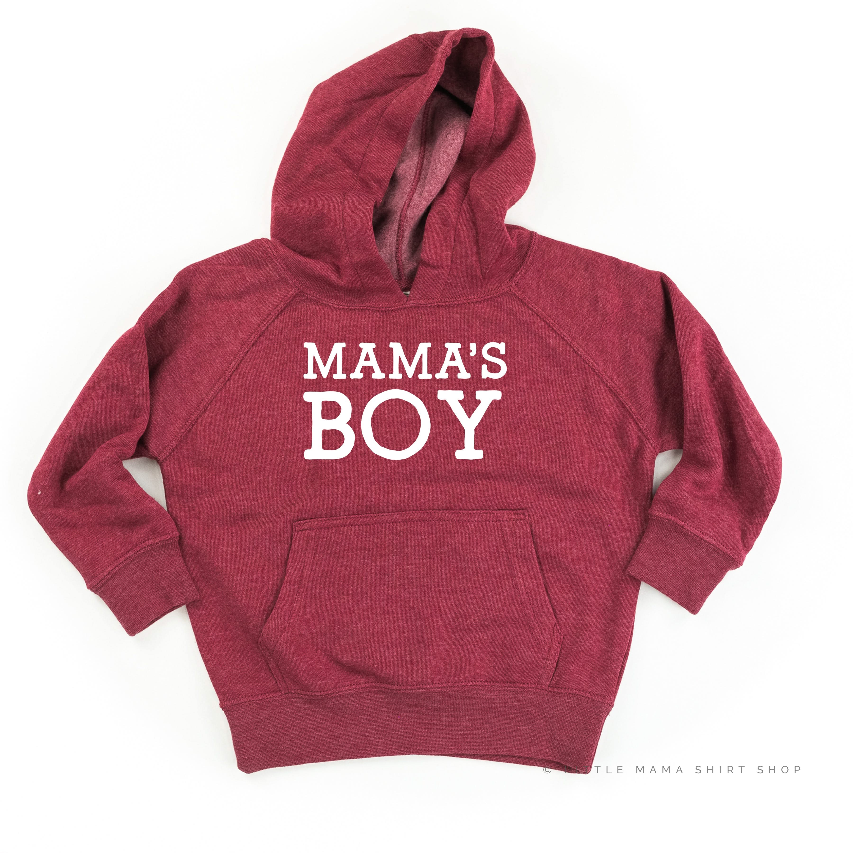 Mama's Boy - Original - Child Hoodie Little Mama Shirt Shop LLC