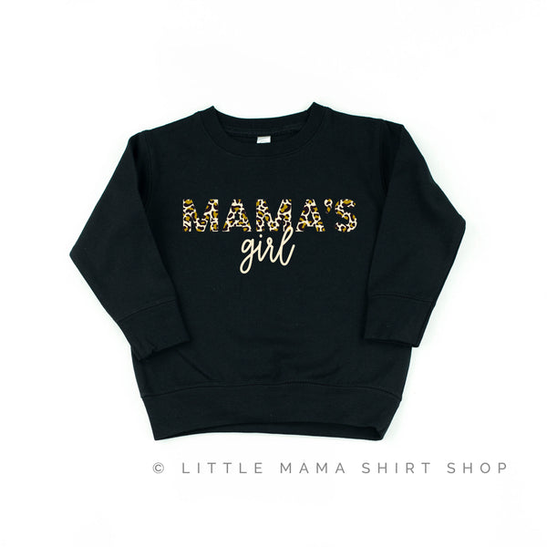 Mama's Girl - Leopard Design! - Child Sweatshirt