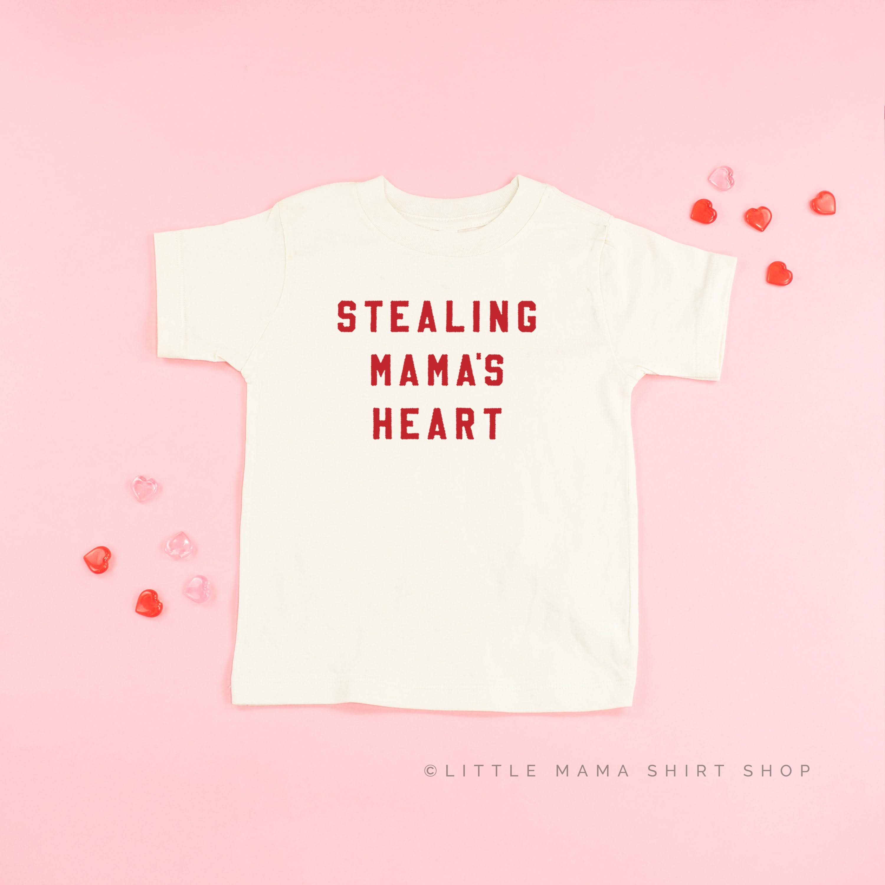 Stealing Mama's Heart - Child Tee Little Mama Shirt Shop