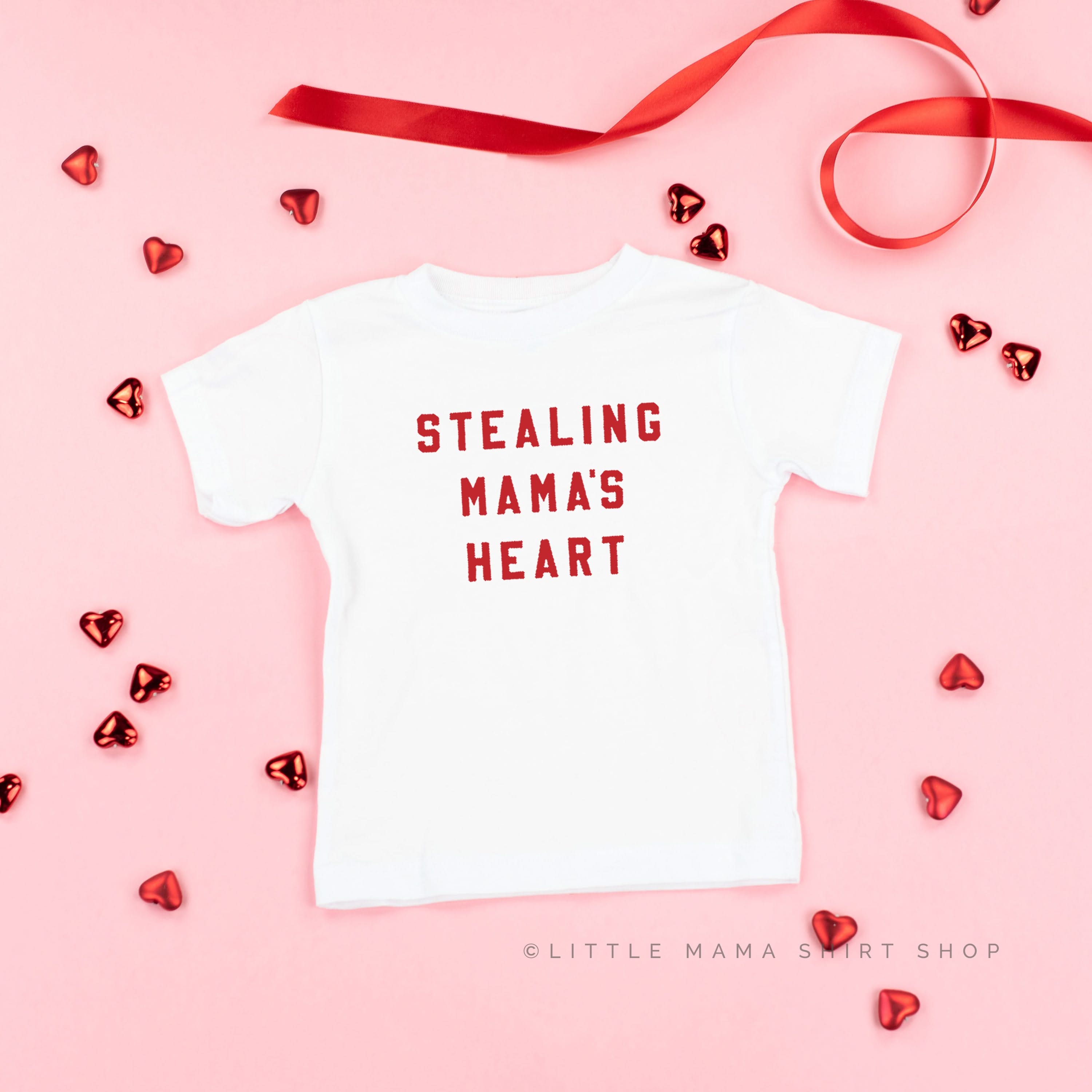 Stealing Mama's Heart - Child Tee Little Mama Shirt Shop