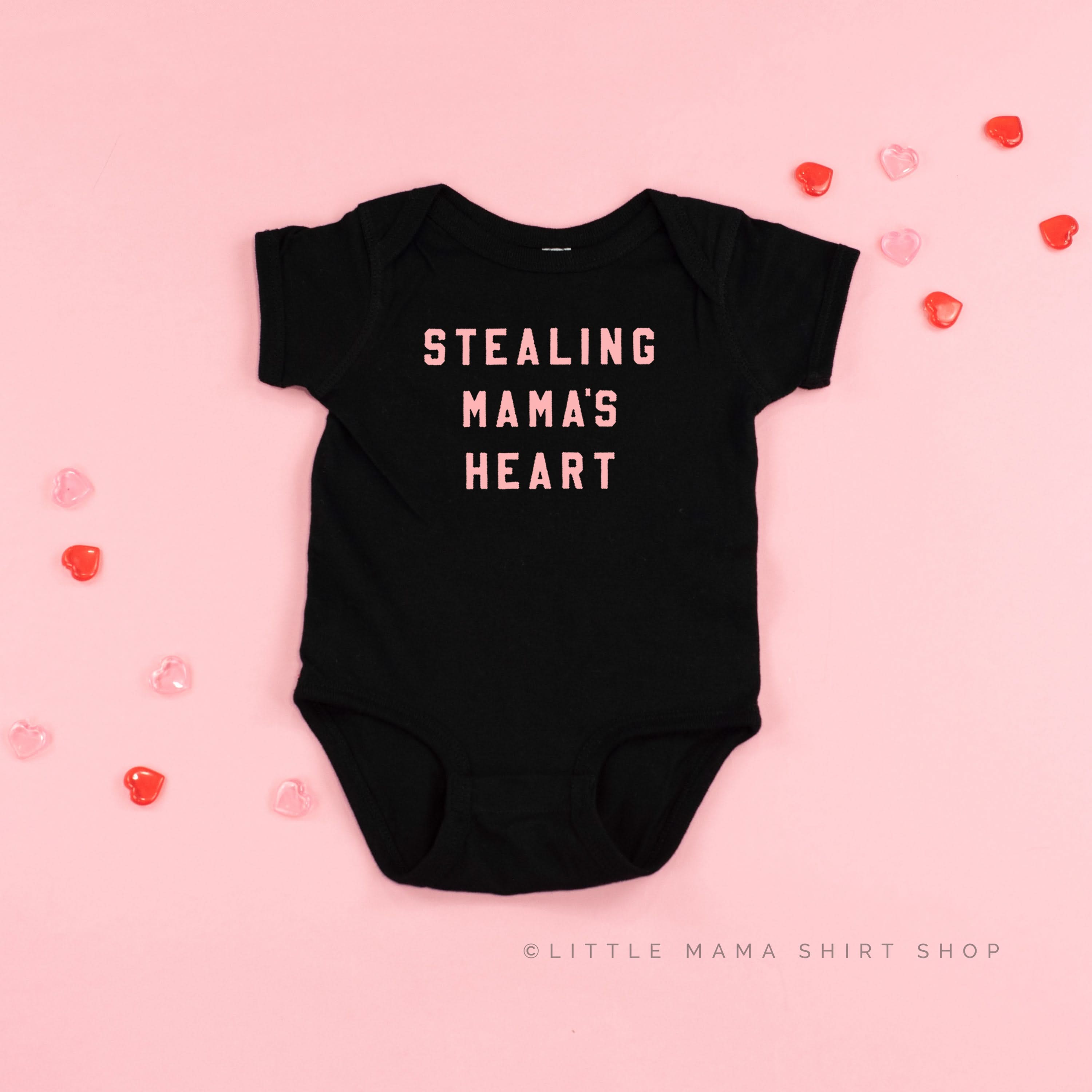 Stealing Mama's Heart - Child Tee Little Mama Shirt Shop
