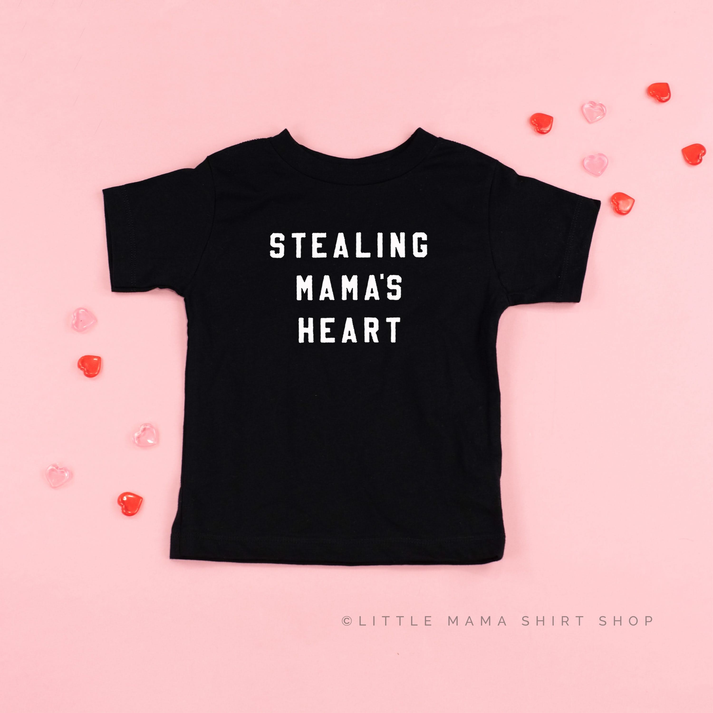 Stealing Mama's Heart - Child Tee Little Mama Shirt Shop
