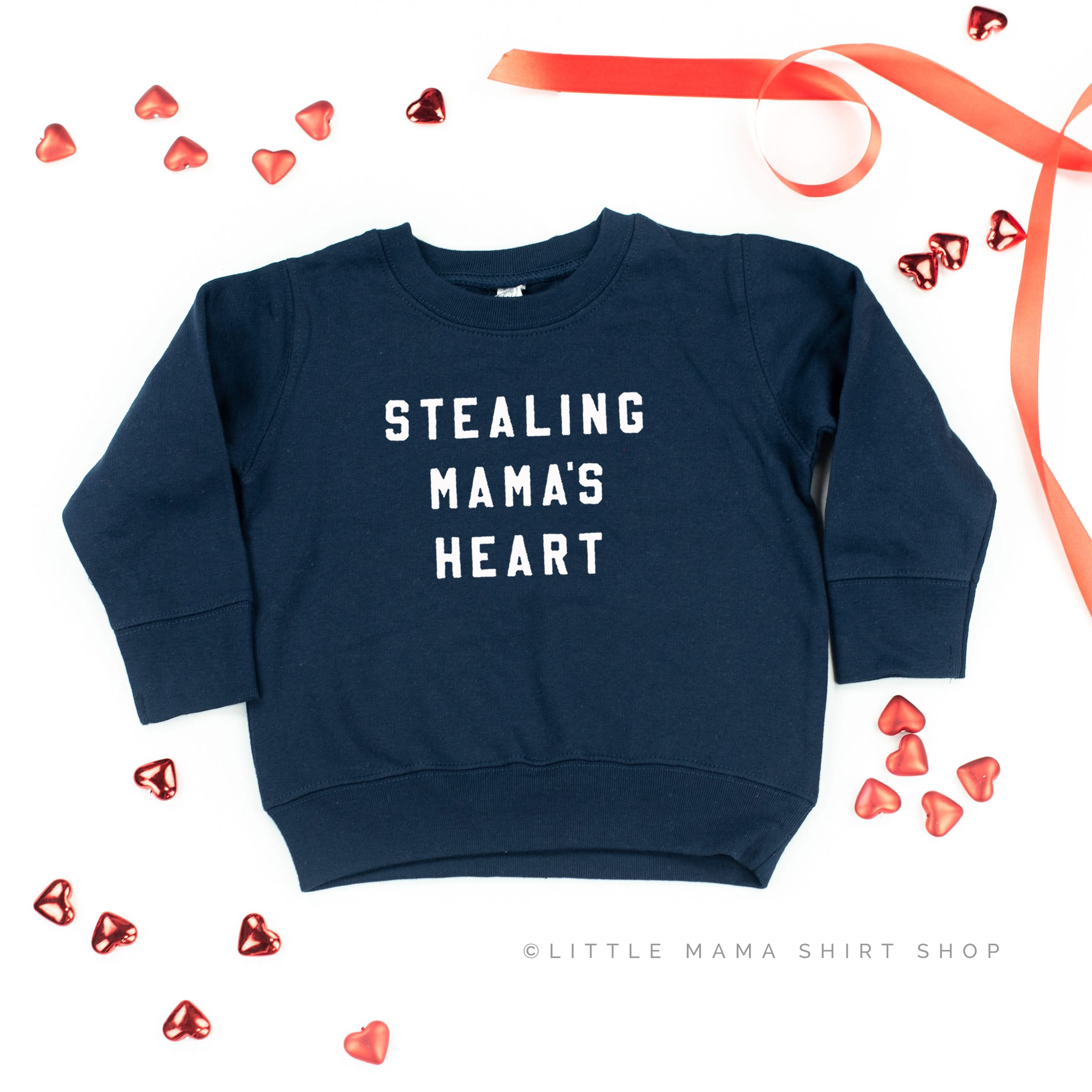 Stealing Mama's Heart - Child Sweater Little Mama Shirt Shop