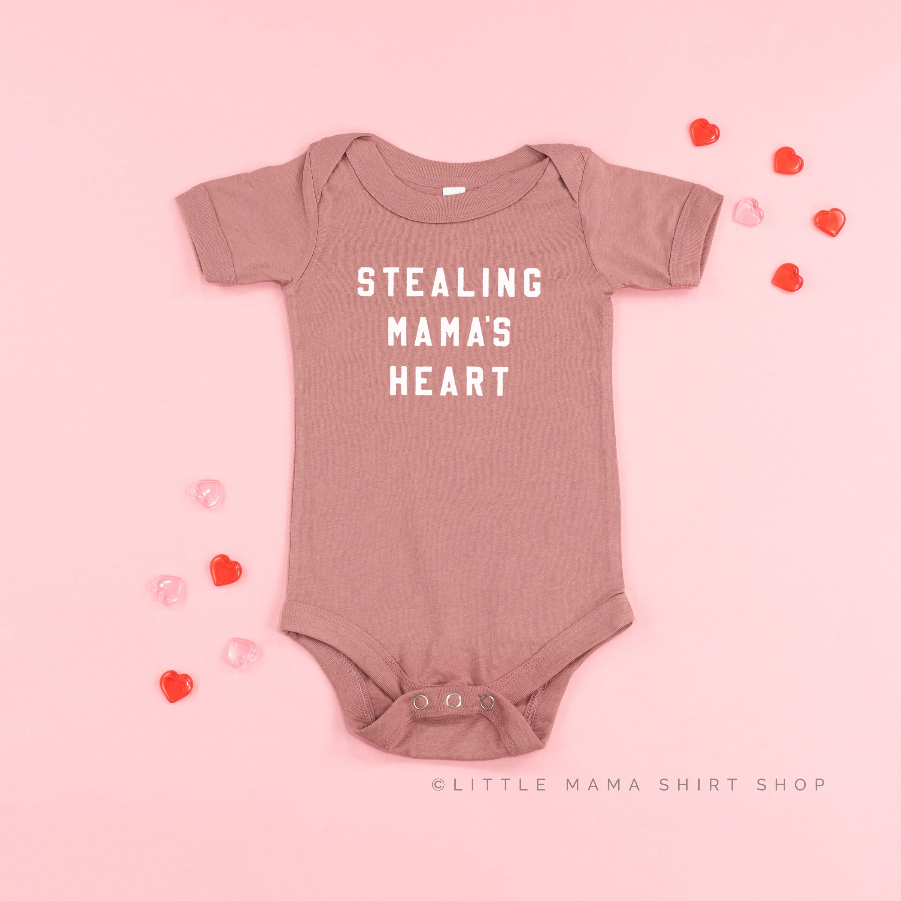 Stealing Mama's Heart - Child Tee Little Mama Shirt Shop