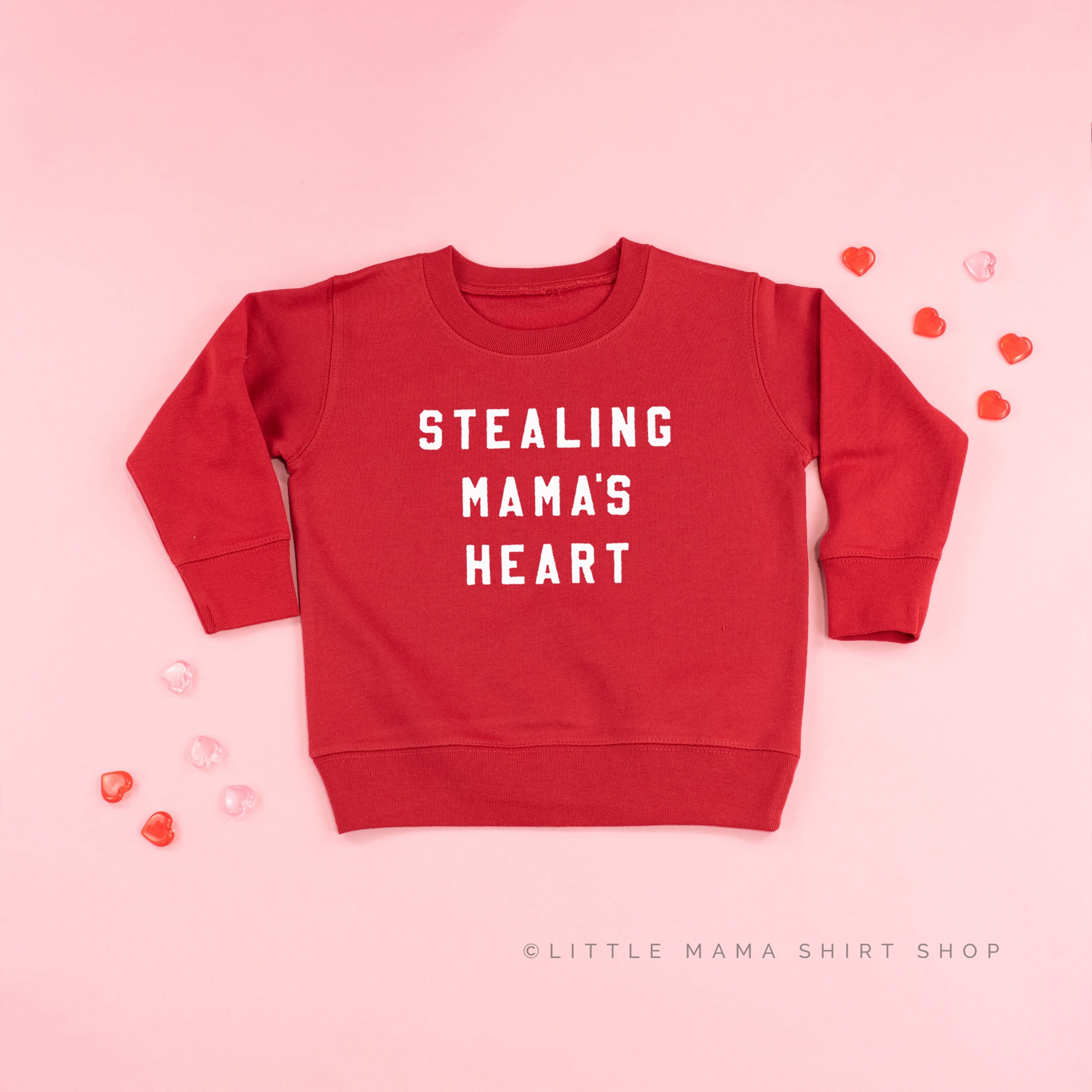 Stealing Mama's Heart - Child Sweater Little Mama Shirt Shop
