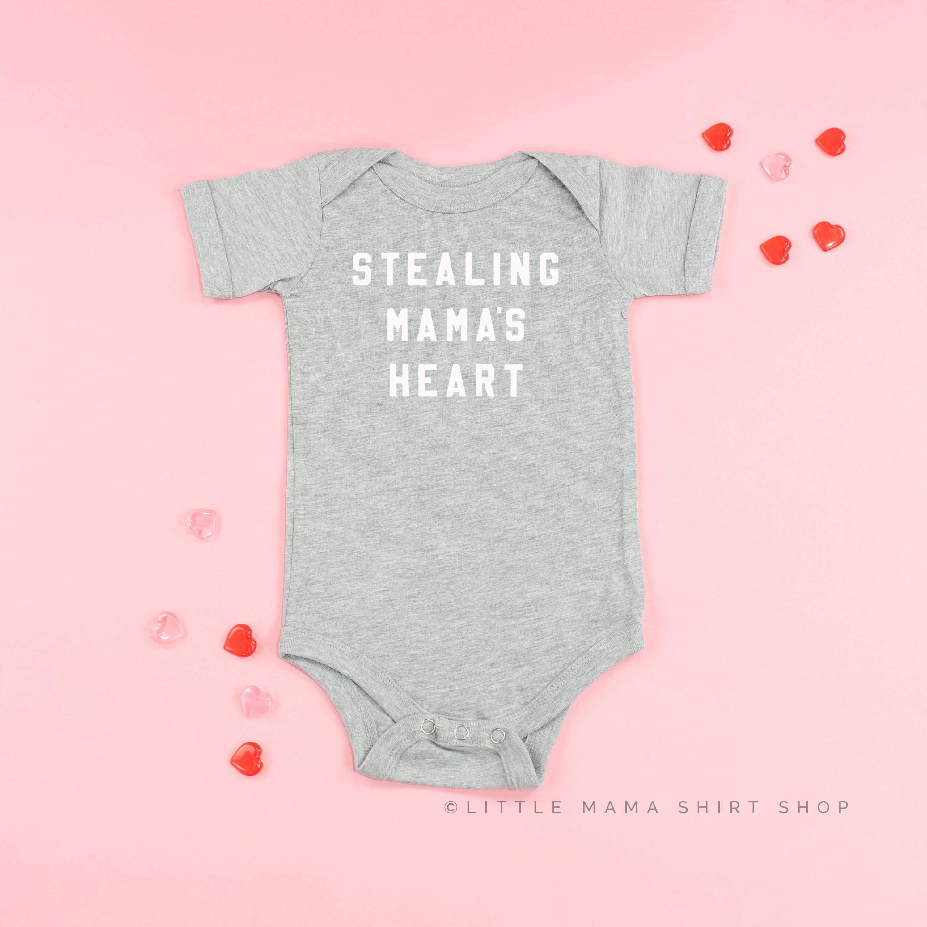 Stealing Mama's Heart - Child Tee Little Mama Shirt Shop
