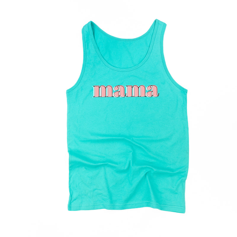 Mama - Outlines - Unisex Jersey Tank