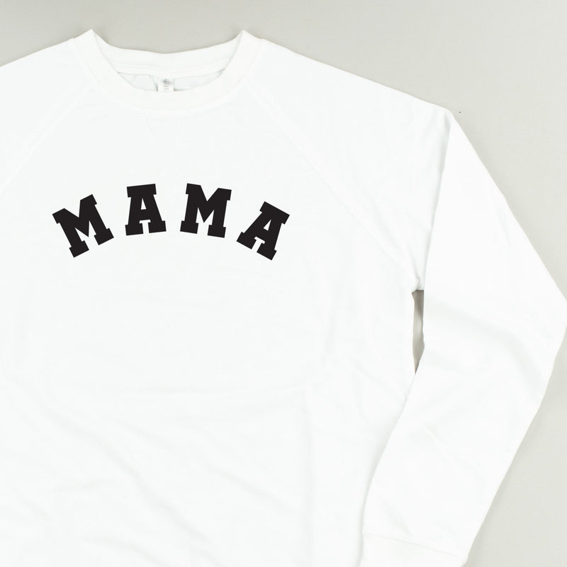 MAMA - Arched Varsity - Lightweight Pullover Sweater