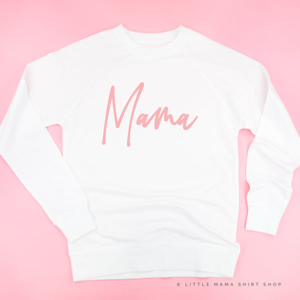 Mama - Signature (Pink Design) - Lightweight Pullover Sweater