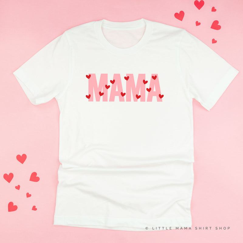 Mama - Mini Hearts - Unisex Tee