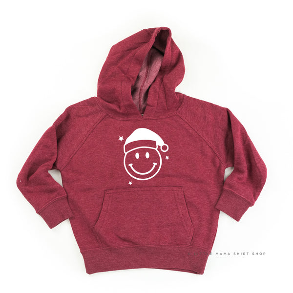 Santa Hat - Smiley Face - Child HOODIE