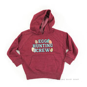 Egg Hunting Crew - Groovy w/ Eggs - Child HOODIE Little Mama Shirt Shop LLC